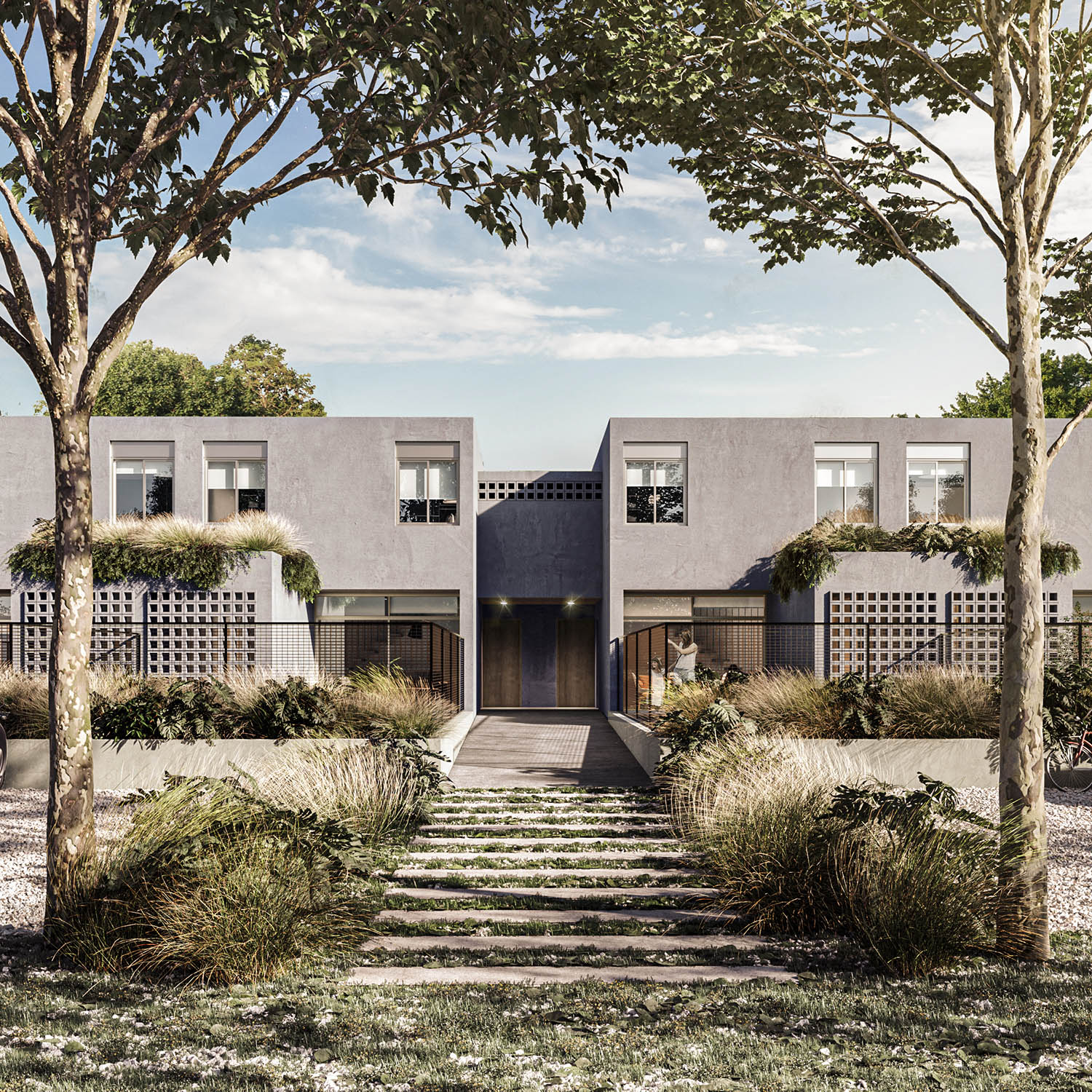 Bulevar complex interior